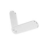 Maxbell Laptop Phone Holder Magnetic Phone Mount Foldable Portable Laptop Stand Silver
