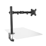 Maxbell Desk Mount Stand Holder 90 Degree Tilt Height Adjustable for Monitor