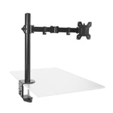 Maxbell Desk Mount Stand Holder 90 Degree Tilt Height Adjustable for Monitor