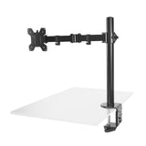 Maxbell Desk Mount Stand Holder 90 Degree Tilt Height Adjustable for Monitor