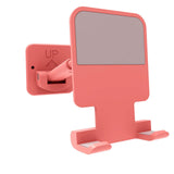Maxbell Cell Phone Holder Accessories Cellphone Stand Angle Adjustable for Wall Pink