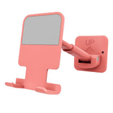 Maxbell Cell Phone Holder Accessories Cellphone Stand Angle Adjustable for Wall Pink
