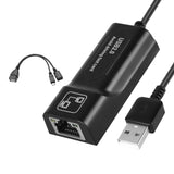 Maxbell LAN Ethernet Adapter On The Go Ports USB OTG Hub Network for TV Laptop HDTV