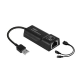 Maxbell LAN Ethernet Adapter On The Go Ports USB OTG Hub Network for TV Laptop HDTV