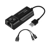 Maxbell LAN Ethernet Adapter On The Go Ports USB OTG Hub Network for TV Laptop HDTV
