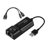 Maxbell LAN Ethernet Adapter On The Go Ports USB OTG Hub Network for TV Laptop HDTV