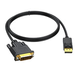 Maxbell 2M dp to DVI Cable Mirror Big Screen Connection for HDTV PC