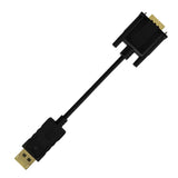 Maxbell DP to VGA Adapter DP to VGA Cable for Laptop Monitor Projector