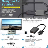 Maxbell HDMI to VGA Adapter 1920 x 1080P for Desktop Notebook for