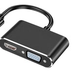Maxbell USB 3.0 to HDMI VGA Adapter 5Gbps Adapter Cable Multiport Adapter for
