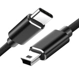 Maxbell Compact USB Type C to Small USB Cable 480Mbps for Gaming Keyboard MP3 Laptop