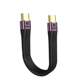 Maxbell Short USB C Cable 100W charge 8k for 4/3