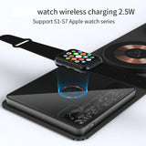Maxbell 3 in 1 15W Wireless Charger Stand Foldable Magnetic High Speed Convenient