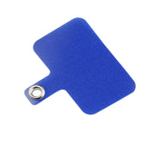 Maxbell Phone Lanyard Gasket Safety Tether Patch Durable for Most Smartphones Case Blue