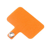Maxbell Phone Lanyard Gasket Safety Tether Patch Durable for Most Smartphones Case Orange