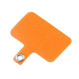 Maxbell Phone Lanyard Gasket Safety Tether Patch Durable for Most Smartphones Case Orange