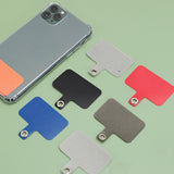 Maxbell Phone Lanyard Gasket Safety Tether Patch Durable for Most Smartphones Case Orange
