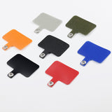 Maxbell Phone Lanyard Gasket Safety Tether Patch Durable for Most Smartphones Case Orange