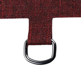 Maxbell Universal Phone Lanyard Patch with Metal Ring for Cellphone Case Burgundy