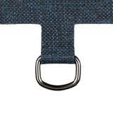 Maxbell Universal Phone Lanyard Patch with Metal Ring for Cellphone Case Grey Blue