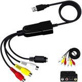 Maxbell USB 2.0 Audio Video Converter RCA to USB Converter for Windows 7