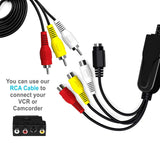 Maxbell USB 2.0 Audio Video Converter RCA to USB Converter for Windows 7