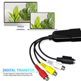 Maxbell USB 2.0 Audio Video Converter RCA to USB Converter for Windows 7