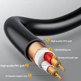 Maxbell 3 Pin XLR to Quarter inch Mic Cable Cord Adapter Cable Stereo for Microphone 3 Meter
