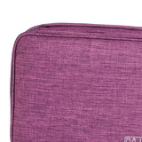 Maxbell Electronic Organizer Shockproof Waterproof for Power Bank Earphone Purple