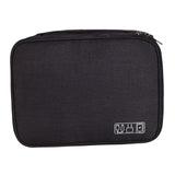 Maxbell Electronic Organizer Shockproof Waterproof for Power Bank Earphone Black
