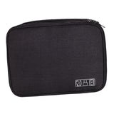 Maxbell Electronic Organizer Shockproof Waterproof for Power Bank Earphone Black