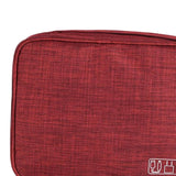 Maxbell Electronic Organizer Shockproof Waterproof for Power Bank Earphone Red
