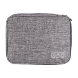Maxbell Electronic Organizer Shockproof Waterproof for Power Bank Earphone Gray