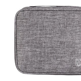 Maxbell Electronic Organizer Shockproof Waterproof for Power Bank Earphone Gray