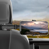 Maxbell 360° Adjustable Rearview Mirror Phone Holder for 3.5inch-7 Inches Phones