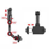Maxbell 360° Adjustable Rearview Mirror Phone Holder for 3.5inch-7 Inches Phones