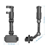 Maxbell 360° Adjustable Rearview Mirror Phone Holder for 3.5inch-7 Inches Phones