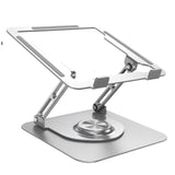 Maxbell Laptop Stand Hollow Design Portable Heat Dissipation Ergonomic for Notebooks Silver