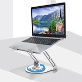 Maxbell Laptop Stand Hollow Design Portable Heat Dissipation Ergonomic for Notebooks Silver