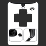 Maxbell Rearview Mirror Phone Holder Hands Free for Most Mobile Phones and Cars B