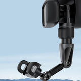 Maxbell Rearview Mirror Phone Holder Hands Free for Most Mobile Phones and Cars C
