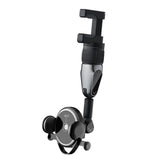 Maxbell Rearview Mirror Phone Holder Hands Free for Most Mobile Phones and Cars C