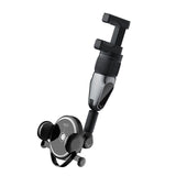 Maxbell Rearview Mirror Phone Holder Hands Free for Most Mobile Phones and Cars C