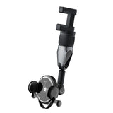 Maxbell Rearview Mirror Phone Holder Hands Free for Most Mobile Phones and Cars C