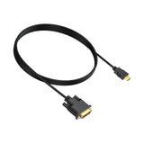 Maxbell DVI to HDMI Adapter Cable HDMI Male to Dvi-D Male for Desktops TV Monitors 1.5m