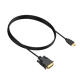 Maxbell DVI to HDMI Adapter Cable HDMI Male to Dvi-D Male for Desktops TV Monitors 1.5m