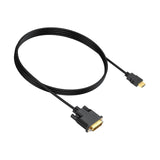 Maxbell DVI to HDMI Adapter Cable HDMI Male to Dvi-D Male for Desktops TV Monitors 2m