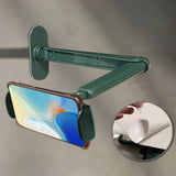 Maxbell Adhesive Phone Holder 90 Degree Rotate Accessories for Kitchen White