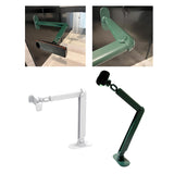 Maxbell Adhesive Phone Holder 90 Degree Rotate Accessories for Kitchen White