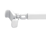 Maxbell Adhesive Phone Holder 90 Degree Rotate Accessories for Kitchen White